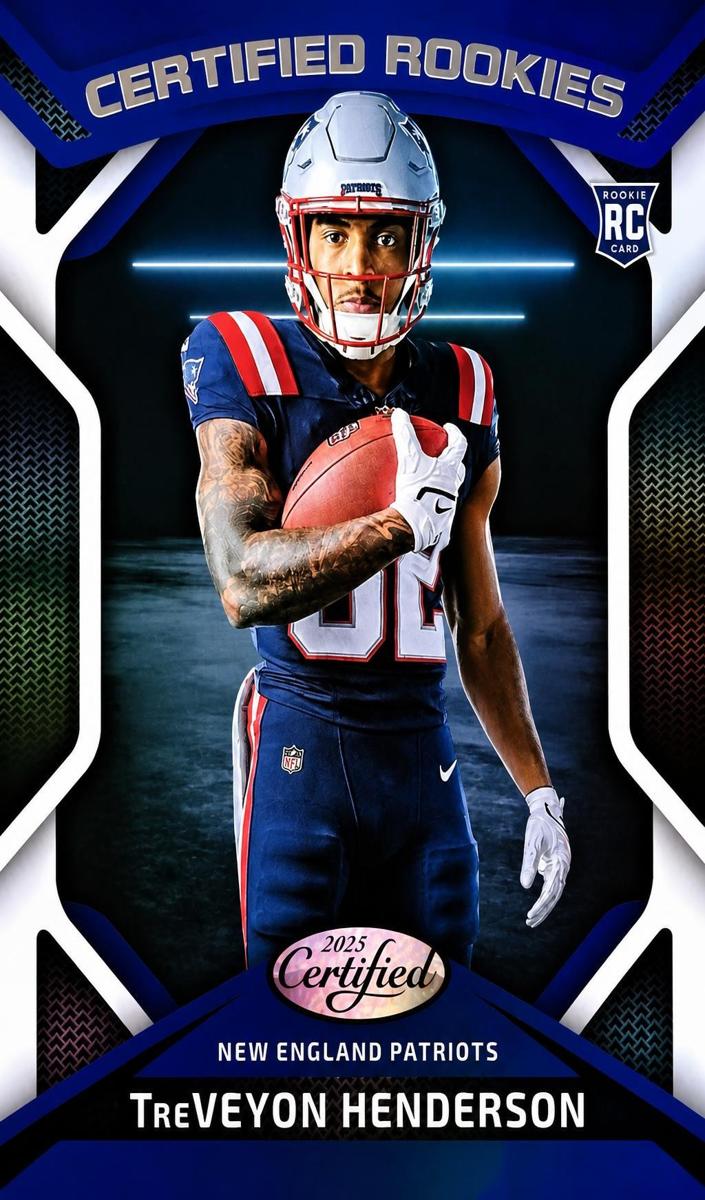 2025 Panini Certified Football TreVeyon Henderson #CRK-THN