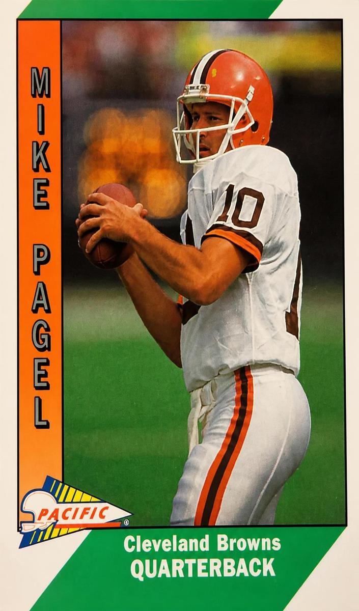 1991 Pacific Football Mike Pagel #86