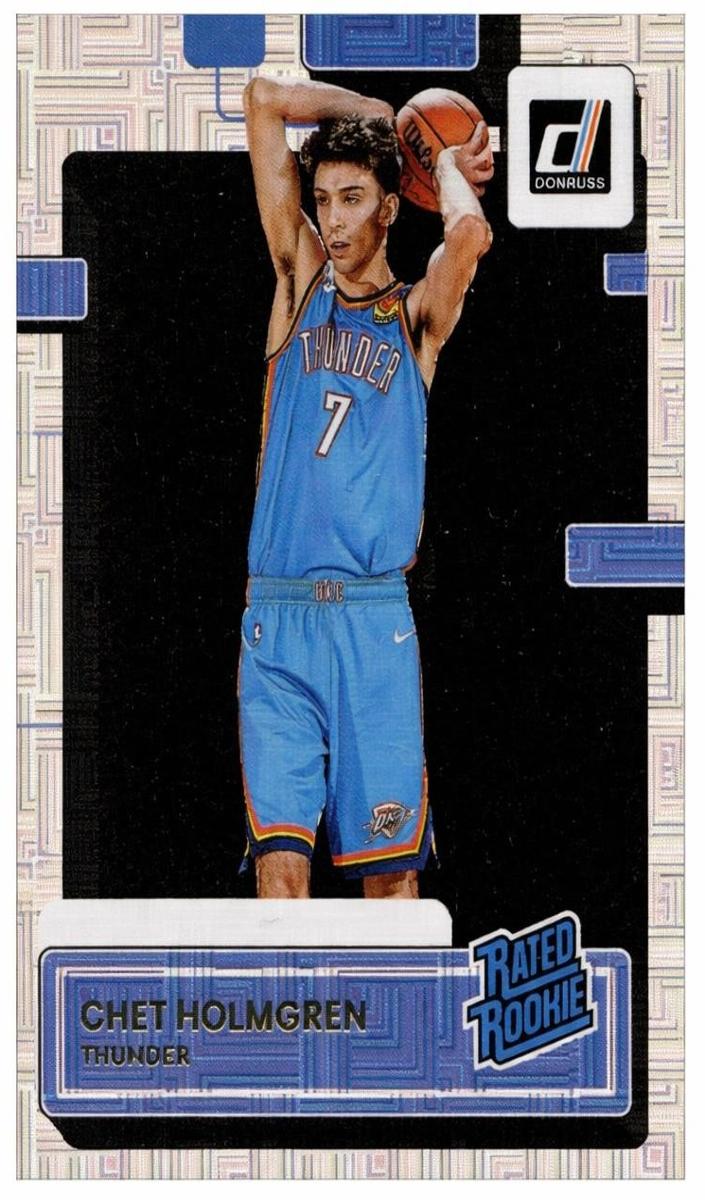 2022 Panini Donruss Basketball Choice Chet Holmgren #202 PSA 10