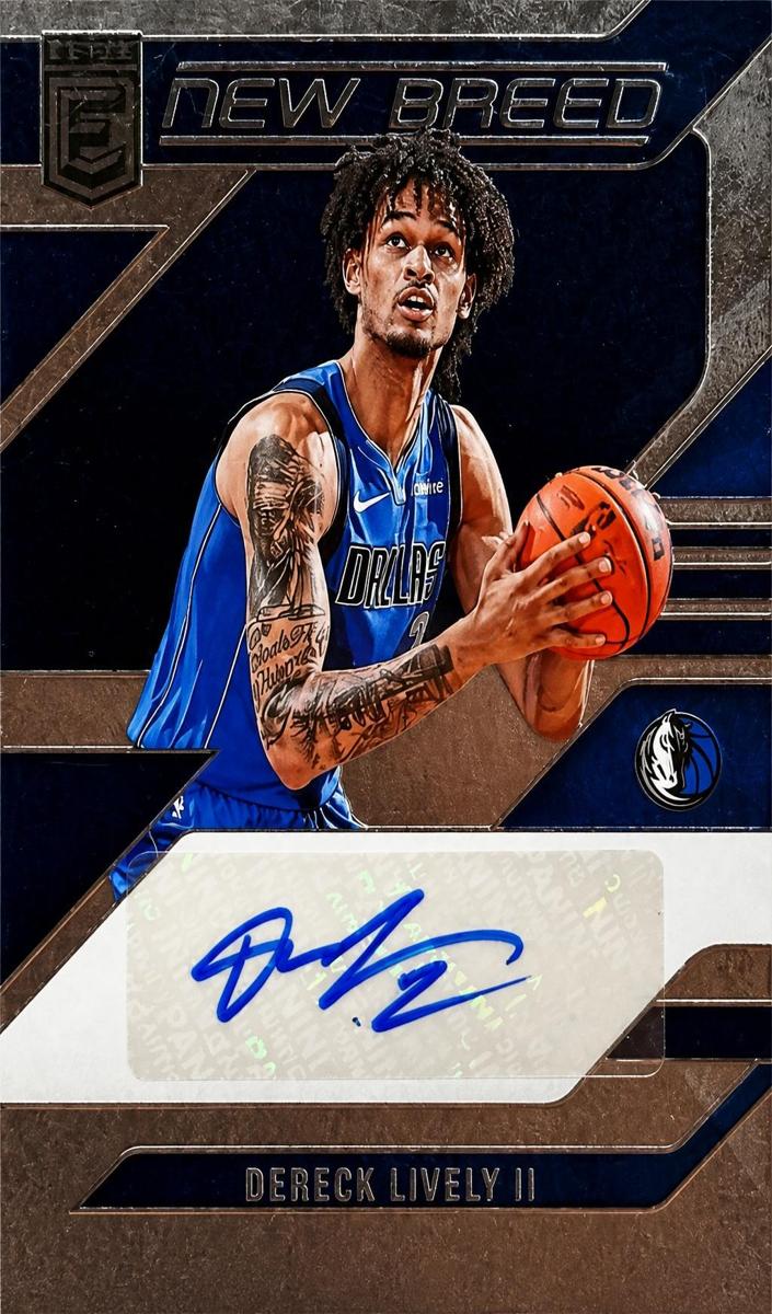 2023 Donruss Elite Basketball Dereck Lively II #NB-DLF