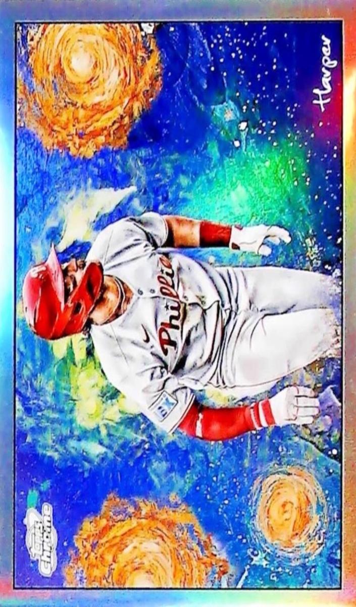 2025 Topps Cosmic Chrome Baseball Bryce Harper #STN-22
