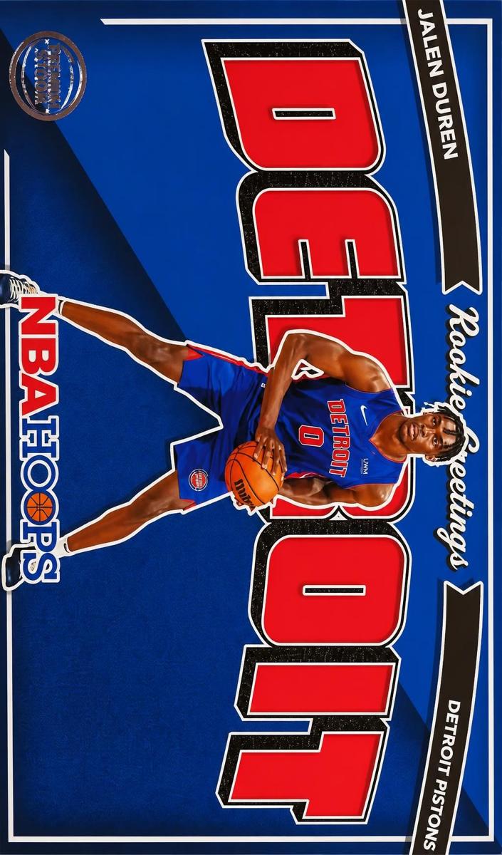 2022 Panini Hoops Basketball Jalen Duren #13
