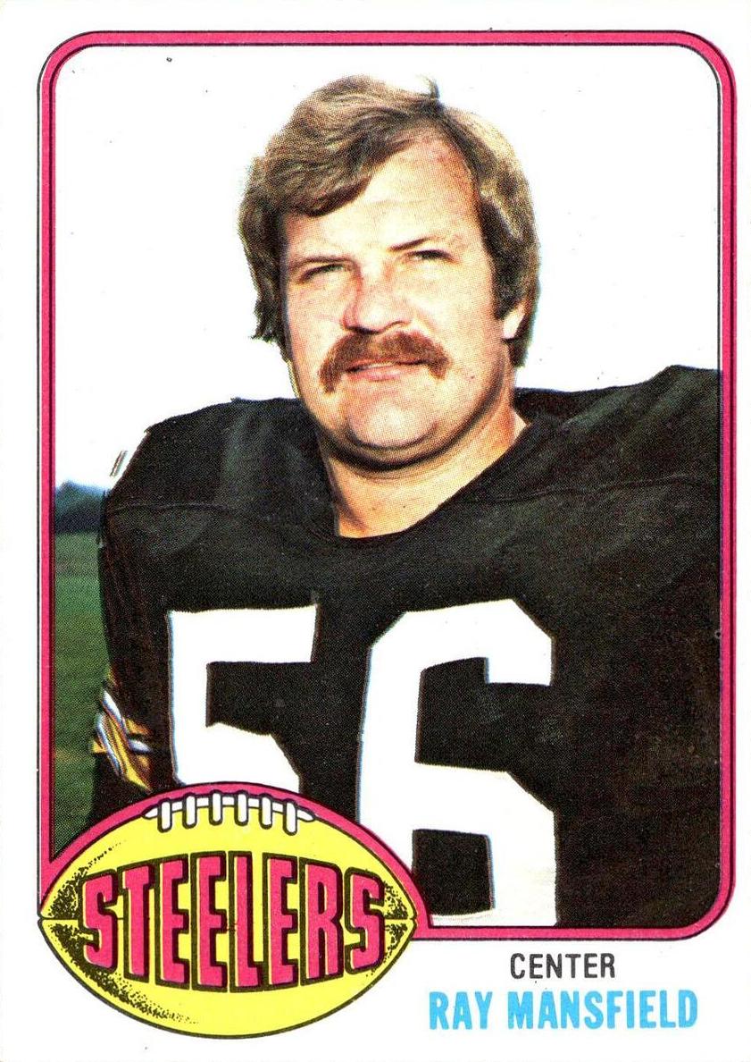 1976 Topps Football Ray Mansfield #301