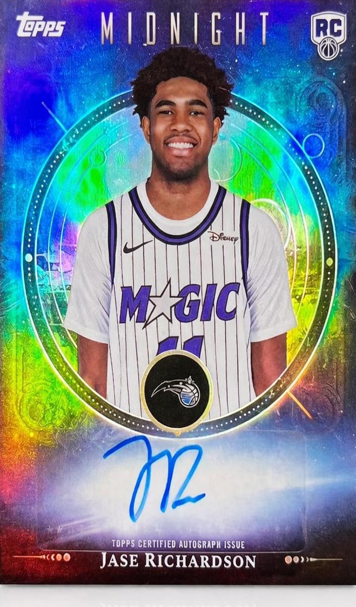 2025 Topps Midnight Basketball Jase Richardson #MOR-JR
