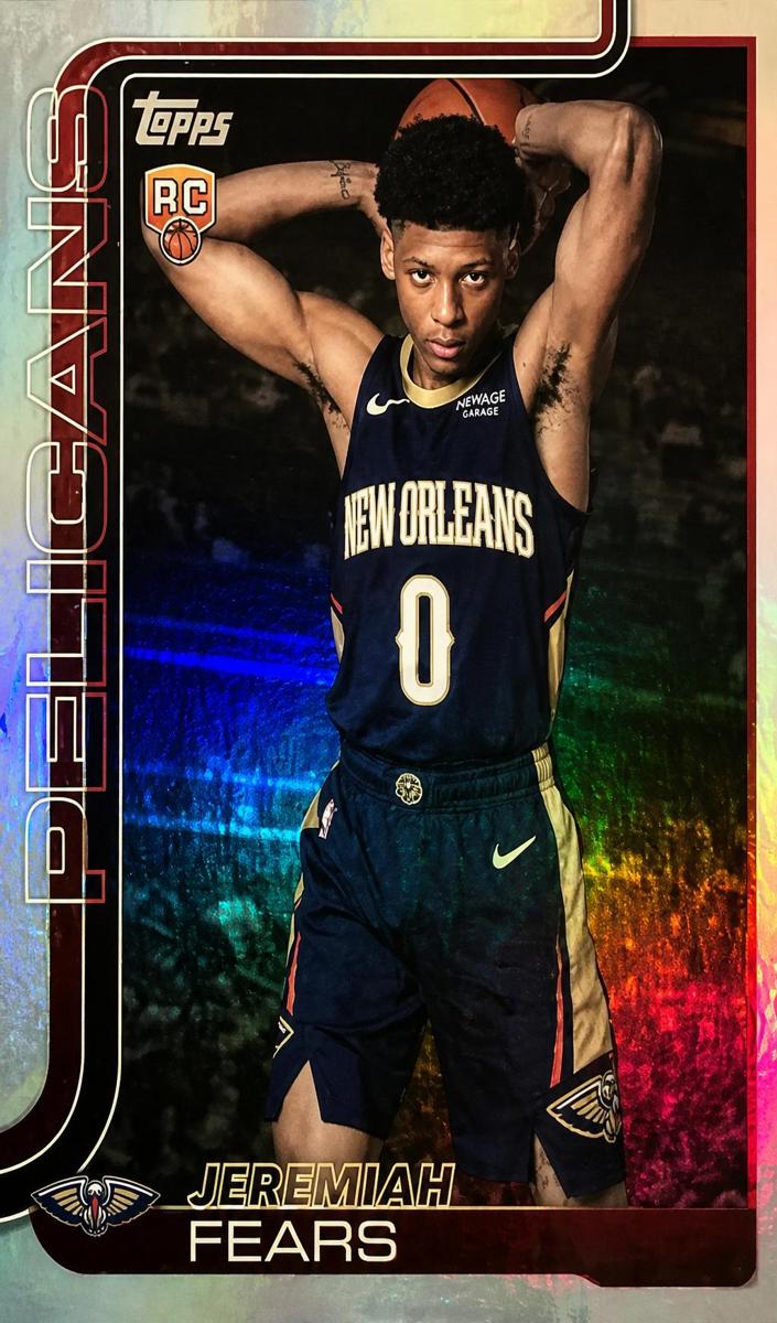 2025 Topps Basketball Rainbow Foilboard Jeremiah Fears #207