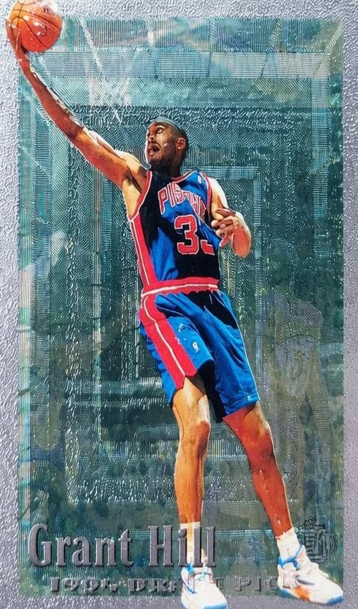 1994 Topps Embossed Basketball Grant Hill #103
