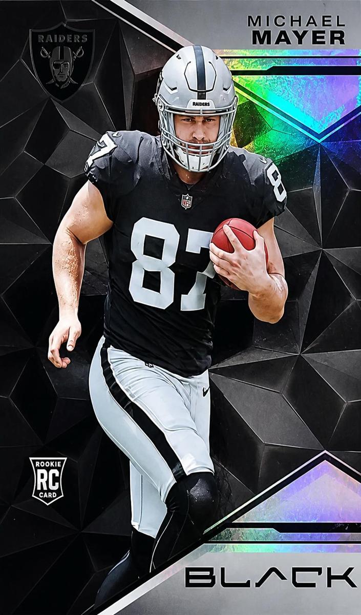 2023 Panini Black Football Michael Mayer #190