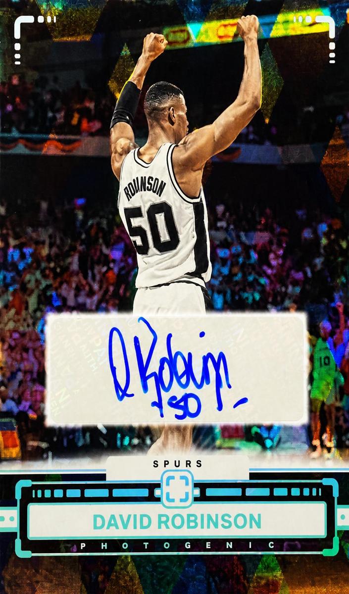 2023 Panini PhotoGenic Basketball David Robinson #141