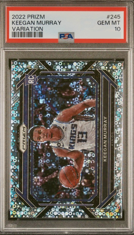 2022 Panini Prizm Basketball Keegan Murray #245