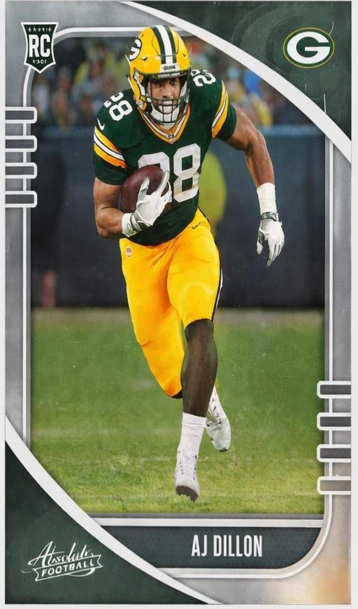 2020 Panini Absolute Football AJ Dillon #103