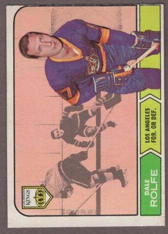 1968 O-Pee-Chee Hockey Dale Rolfe #41