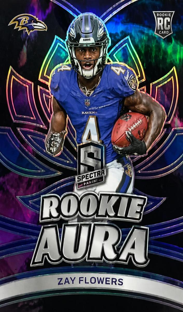 2023 Panini Spectra Football Nebula Zay Flowers #RA-ZF