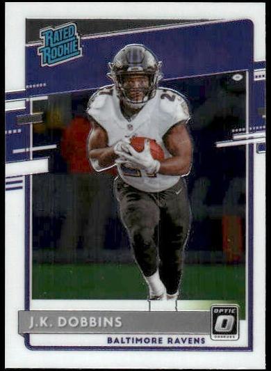2020 Donruss Optic Football J.K. Dobbins #161 PSA 10
