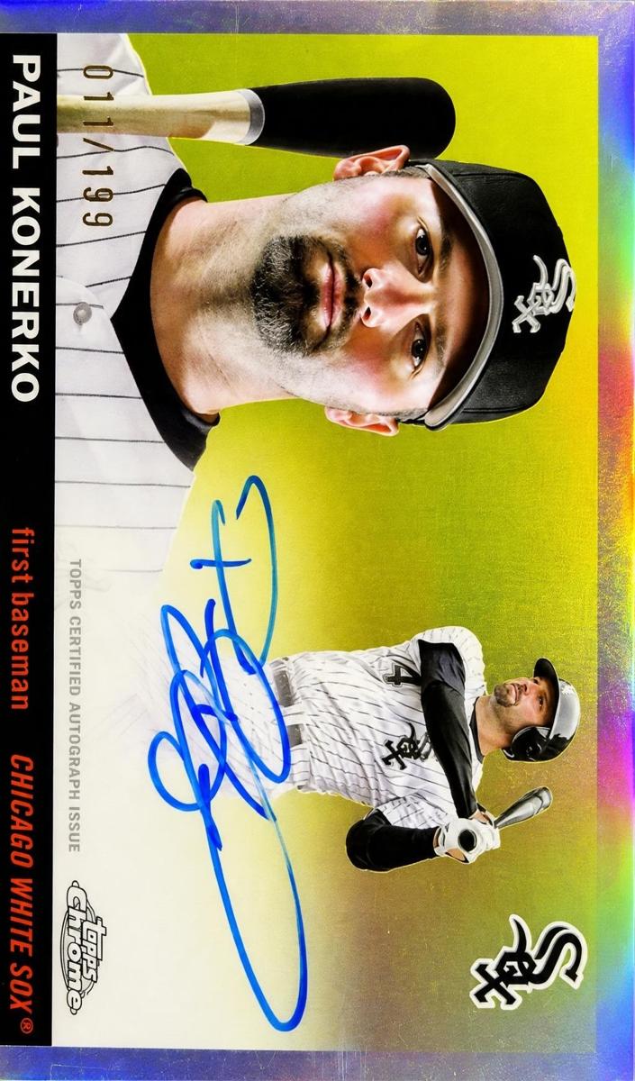 2025 Topps Chrome Platinum Baseball Refractor Paul Konerko #CPA-PK