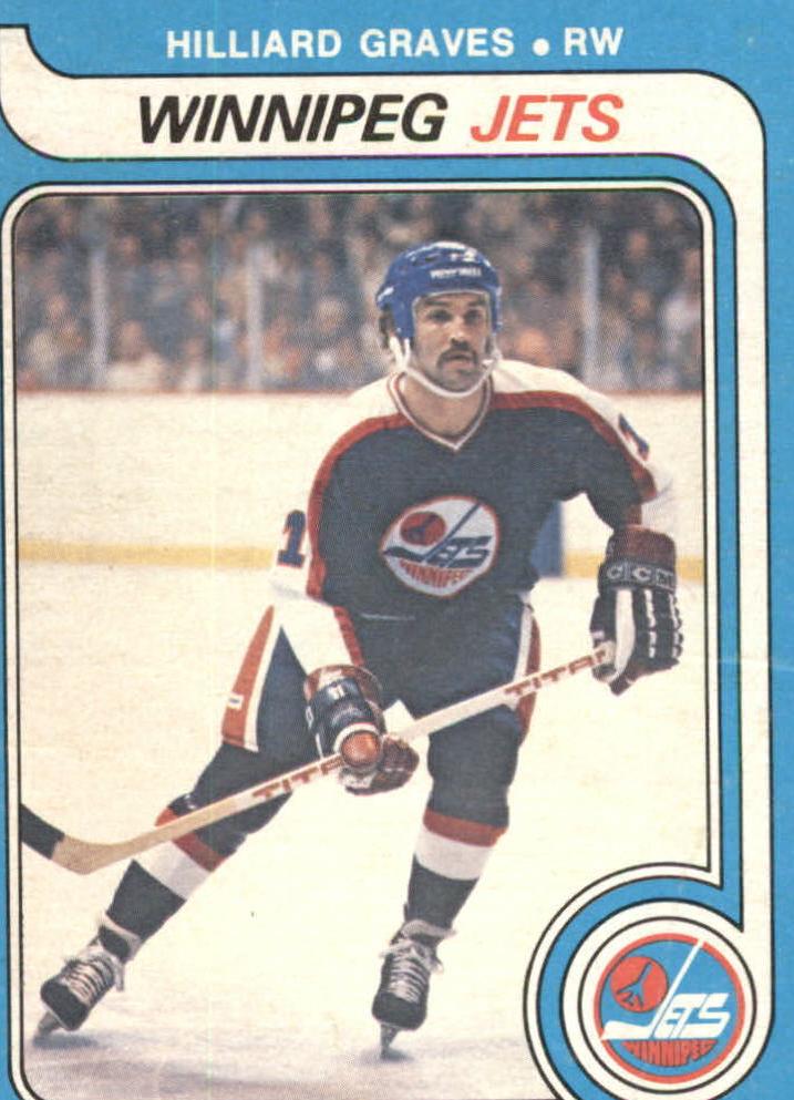 1979 O-Pee-Chee Hockey Hilliard Graves #294 PSA 8