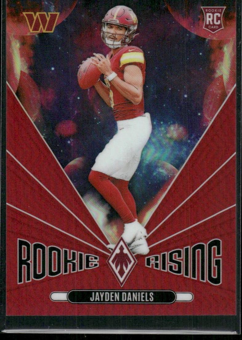 2024 Panini Phoenix Football Red Jayden Daniels #RR-JDS PSA 10