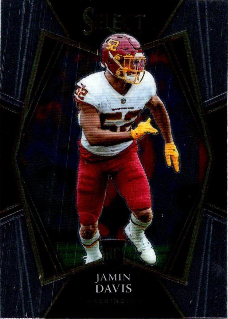 2021 Panini Select Football Jamin Davis #187