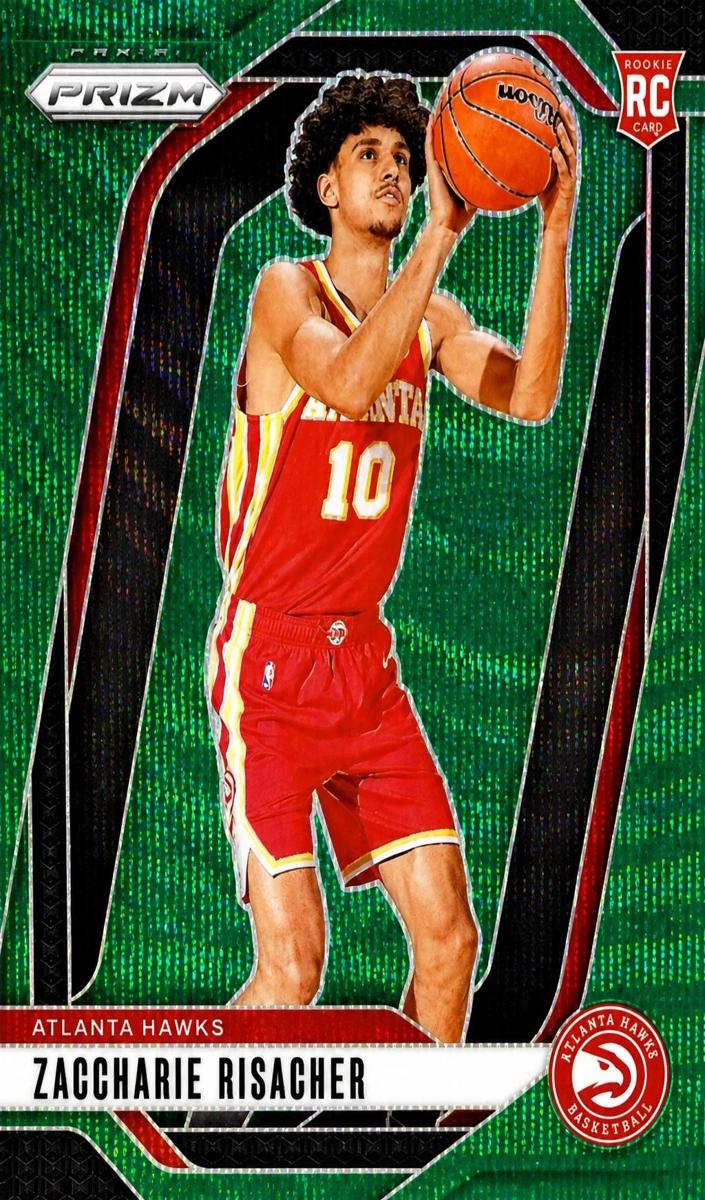 2024 Panini Prizm Basketball Green Wave Zaccharie Risacher #265 PSA 10