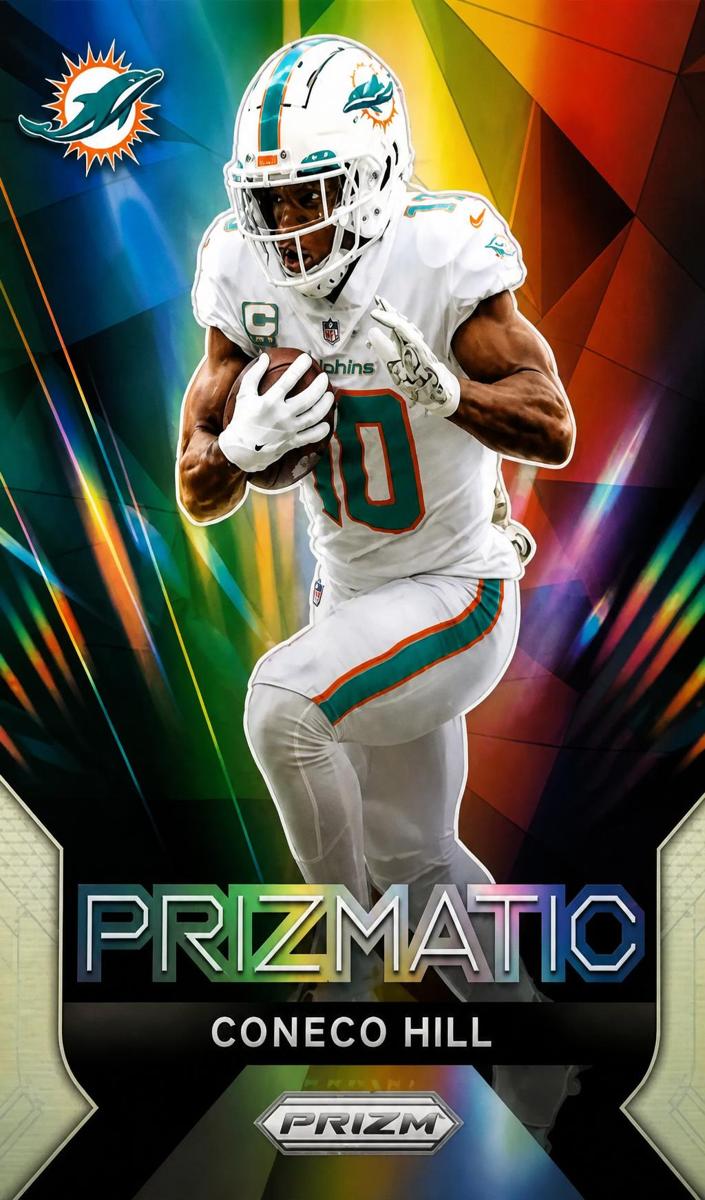 2023 Panini Prizm Football Silver Tyreek Hill #13