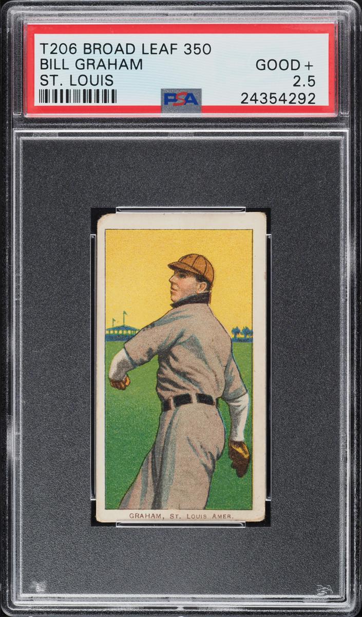 1909-11 T206 Baseball Bill Graham #NNO