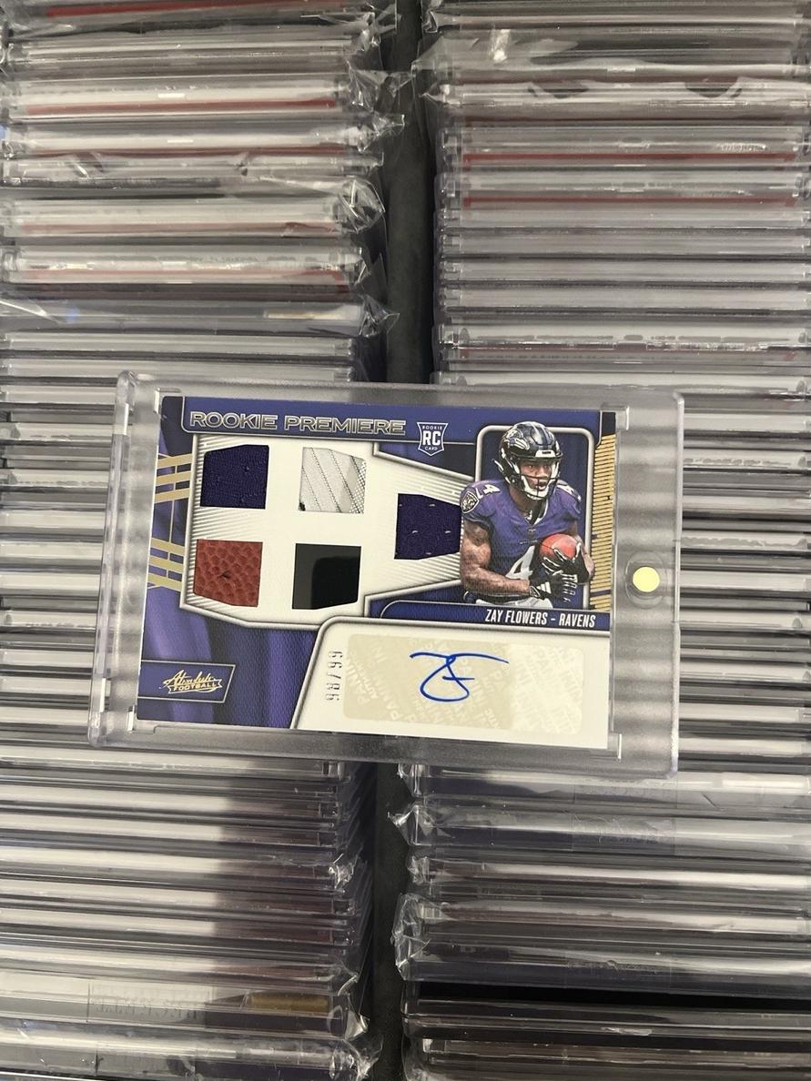 2023 Panini Absolute Football Zay Flowers #ARM-9