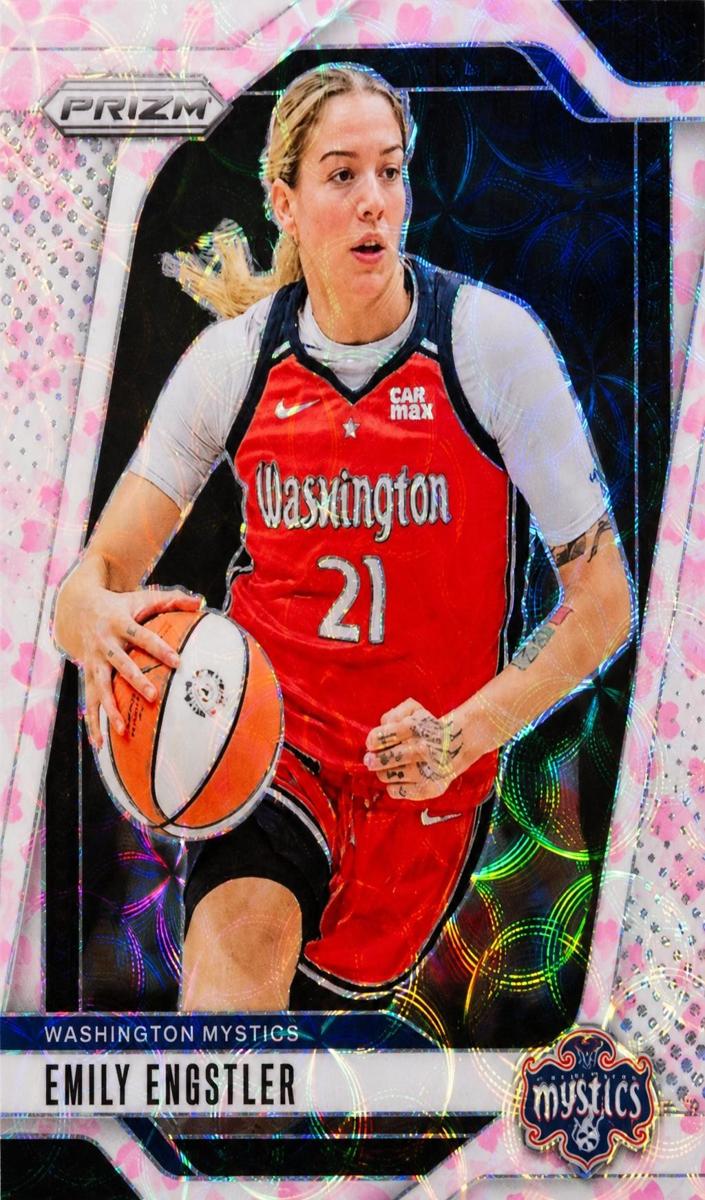 2024 Panini Prizm WNBA Basketball Cherry Blossom FOTL Emily Engstler #67
