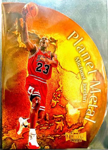 1998 Metal Universe Basketball Michael Jordan #1PM PSA 10