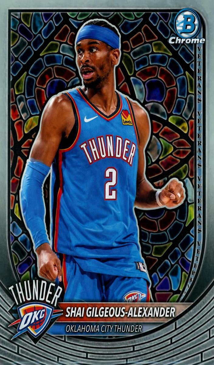 2025 Bowman Basketball Shai Gilgeous-Alexander #NBE-9 PSA 9