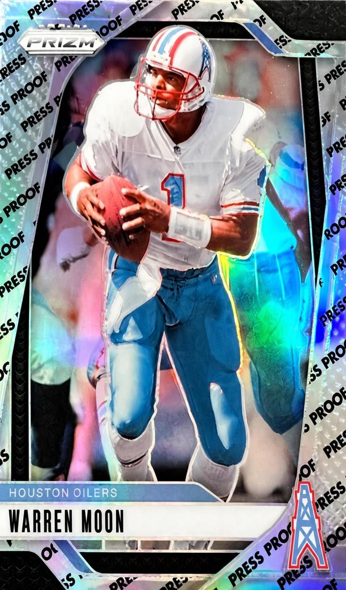 2024 Panini Prizm Football Press Proof Warren Moon #298