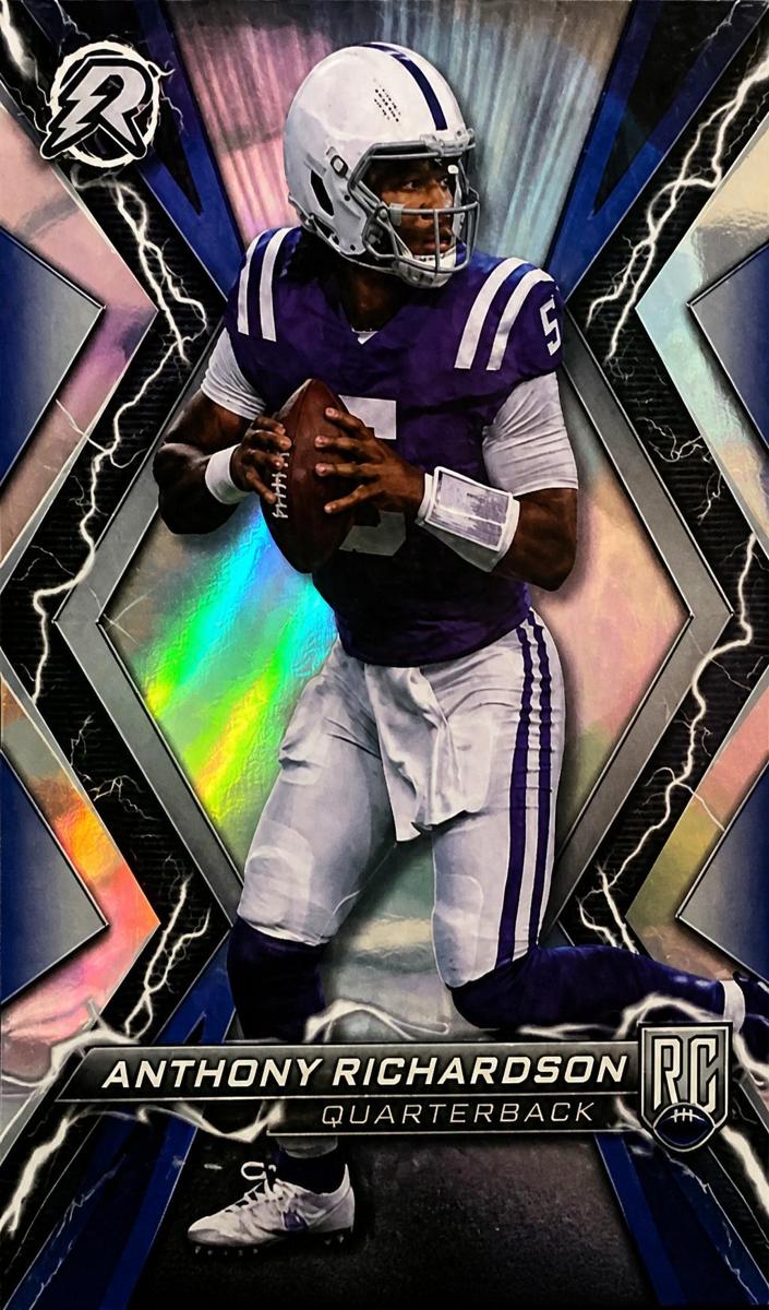 2023 Topps Composite Football Refractor Anthony Richardson #99 PSA 9