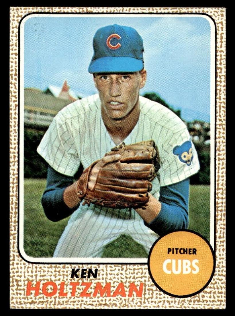 1968 Topps Baseball Ken Holtzman #60