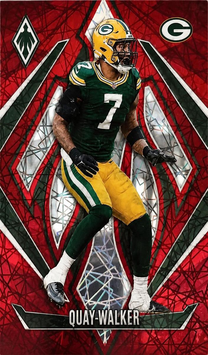 2024 Panini Phoenix Football Red Lazer Quay Walker #119