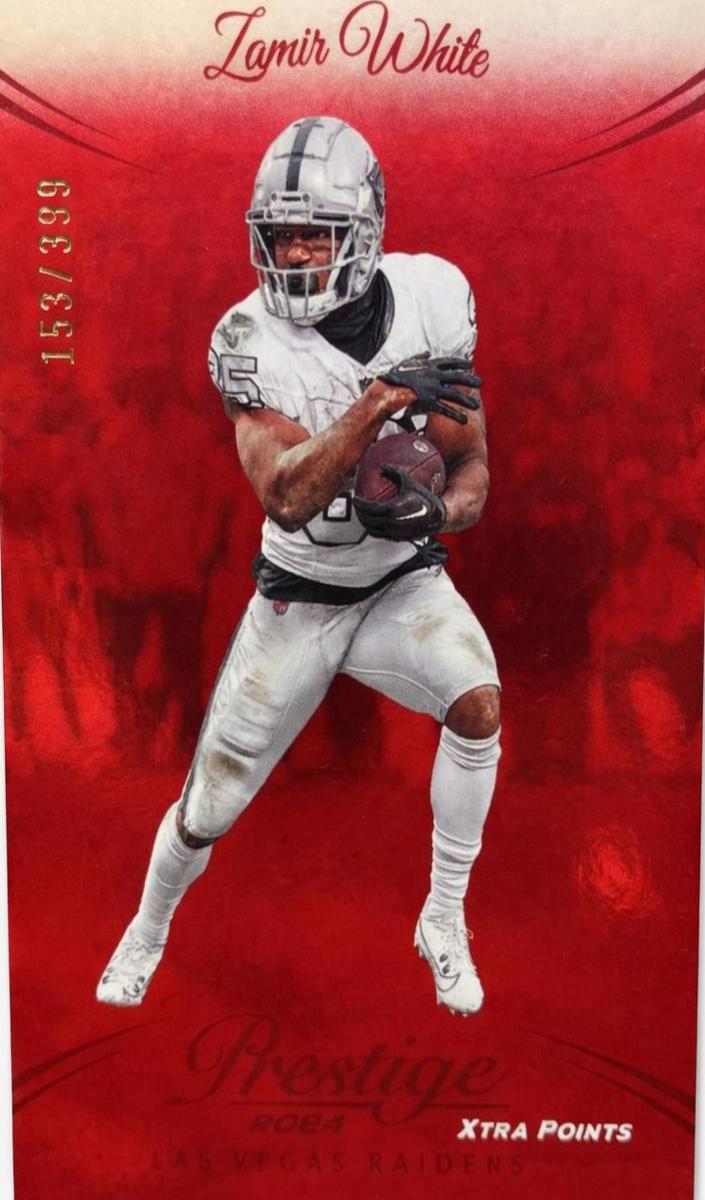 2024 Panini Prestige Football Red Xtra Points Zamir White #155