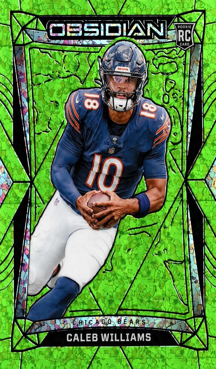 2024 Panini Obsidian Football International Jade Caleb Williams #31