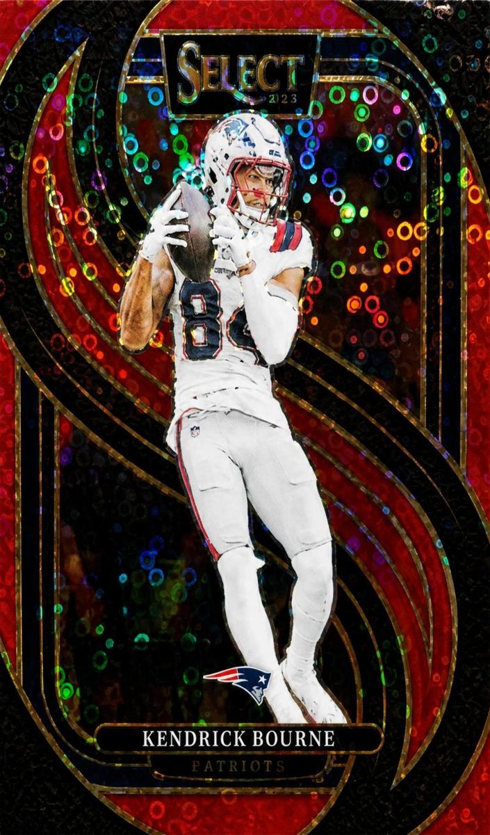 2024 Panini Select Football Red Disco Kendrick Bourne #176