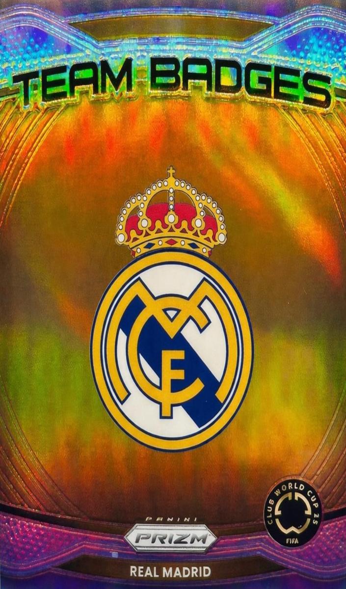 2025 Panini Prizm FIFA Club World Cup Soccer Silver Real Madrid #16