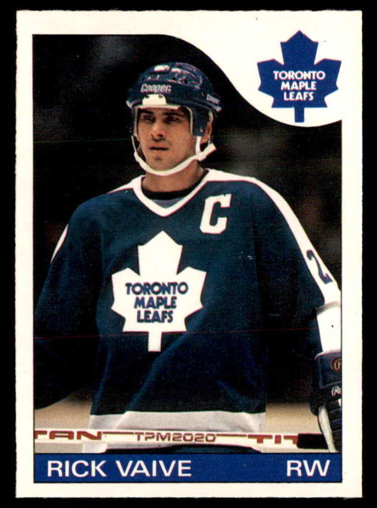 1985 O-Pee-Chee Hockey Rick Vaive #106 PSA 9