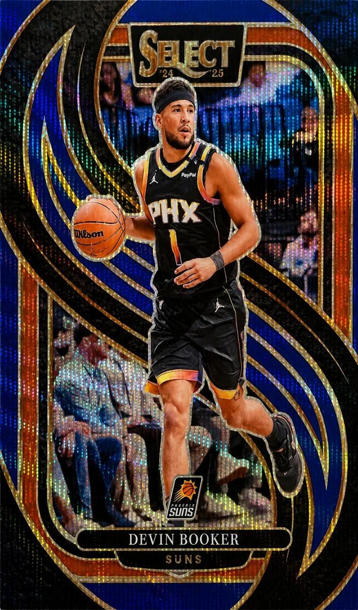 2024 Panini Select Basketball Blue Wave Devin Booker #139