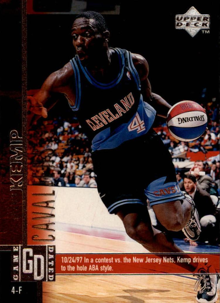 1997 Upper Deck Basketball Shawn Kemp #201