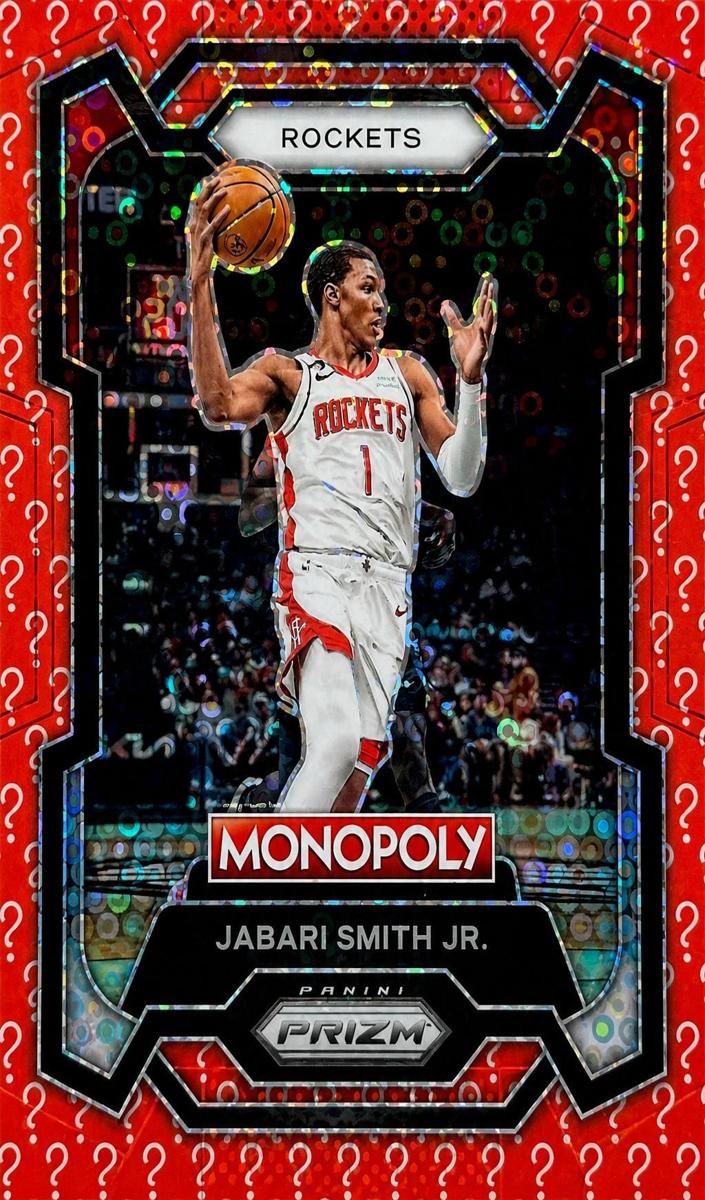 2023 Panini Prizm Monopoly Basketball Question Mark Jabari Smith Jr. #32 PSA 9