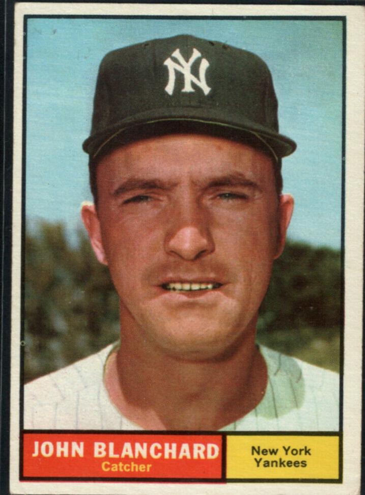 1961 Topps Baseball John Blanchard #104