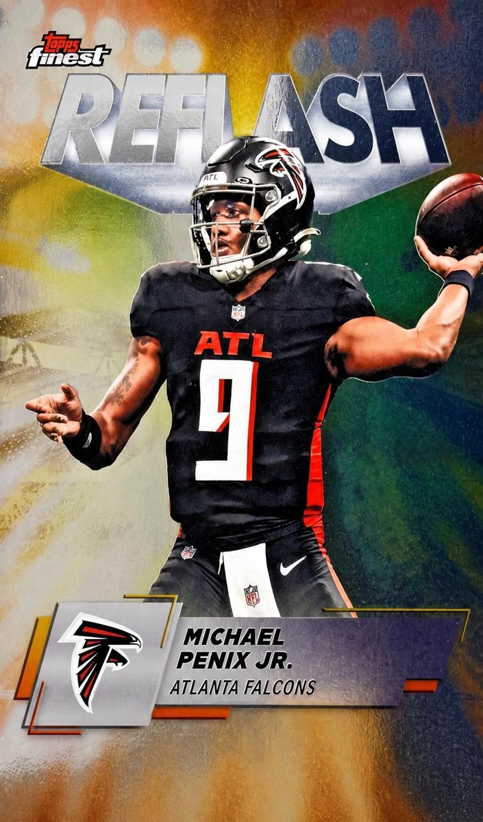 2025 Topps Finest Football Michael Penix Jr. #RF-1