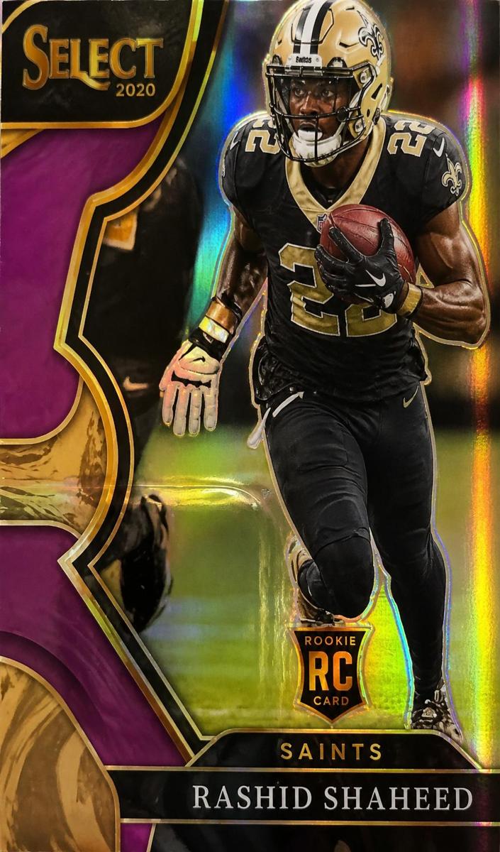 2022 Panini Select Football Purple Rashid Shaheed #172