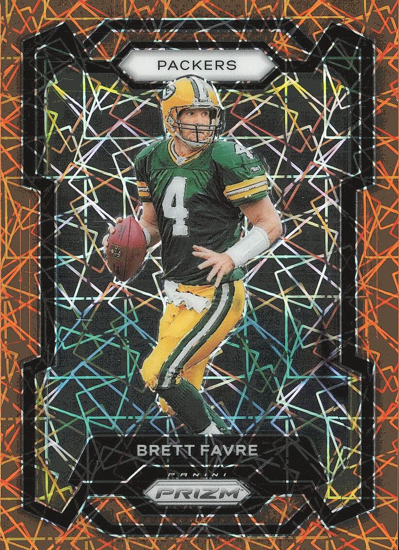 2023 Panini Prizm Football Lazer Brett Favre #112 PSA 9