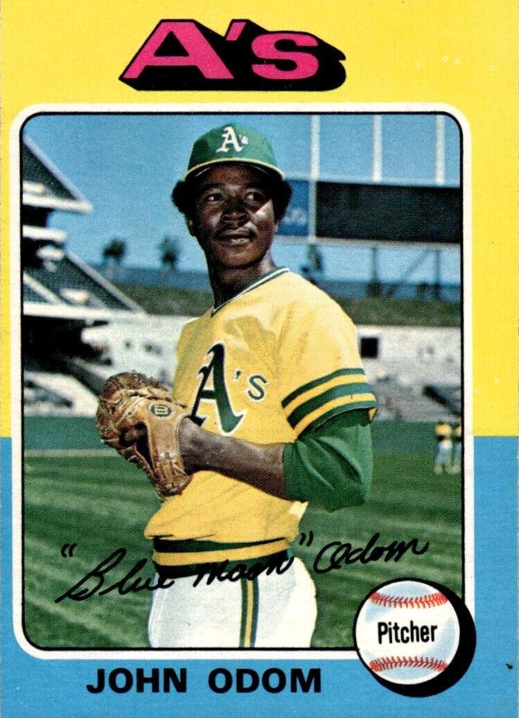 1975 O-Pee-Chee Baseball John Odom #69