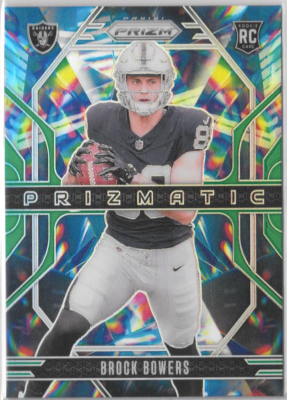 2024 Panini Prizm Football Silver Brock Bowers #20 PSA 9