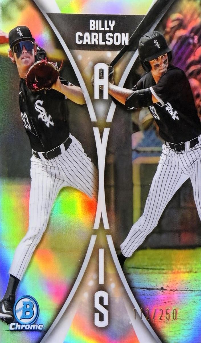 2025 Bowman Draft Chrome Baseball Refractor Billy Carlson #A-4