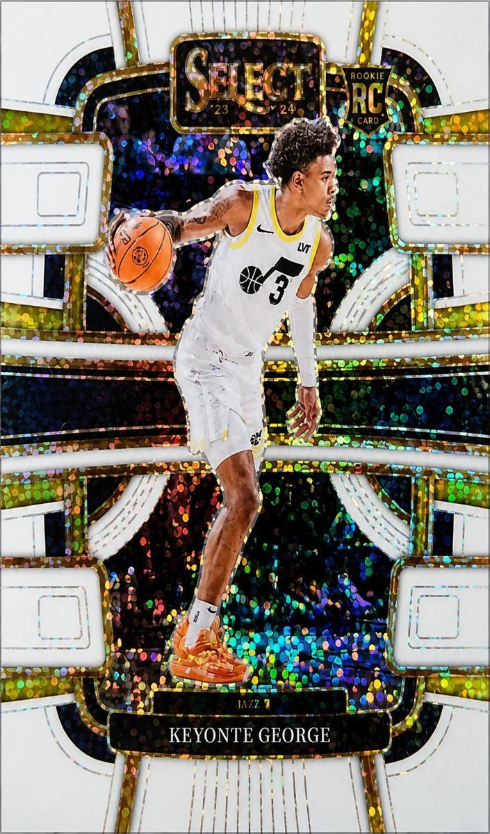 2023 Panini Select Basketball White Sparkle Keyonte George #75