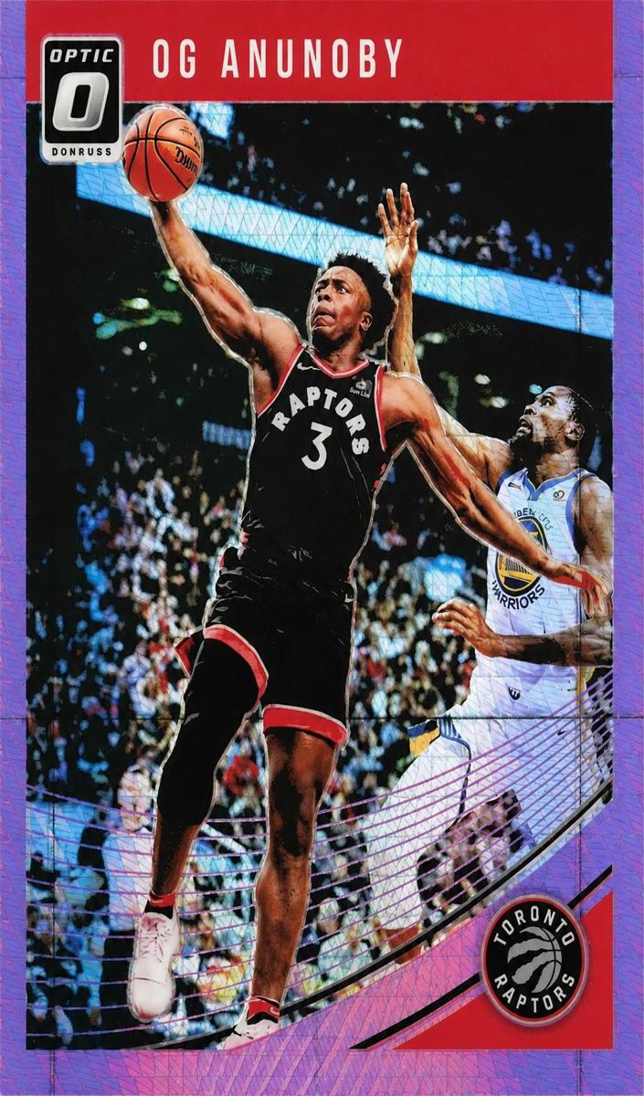 2018 Donruss Optic Basketball Hyper Pink OG Anunoby #23