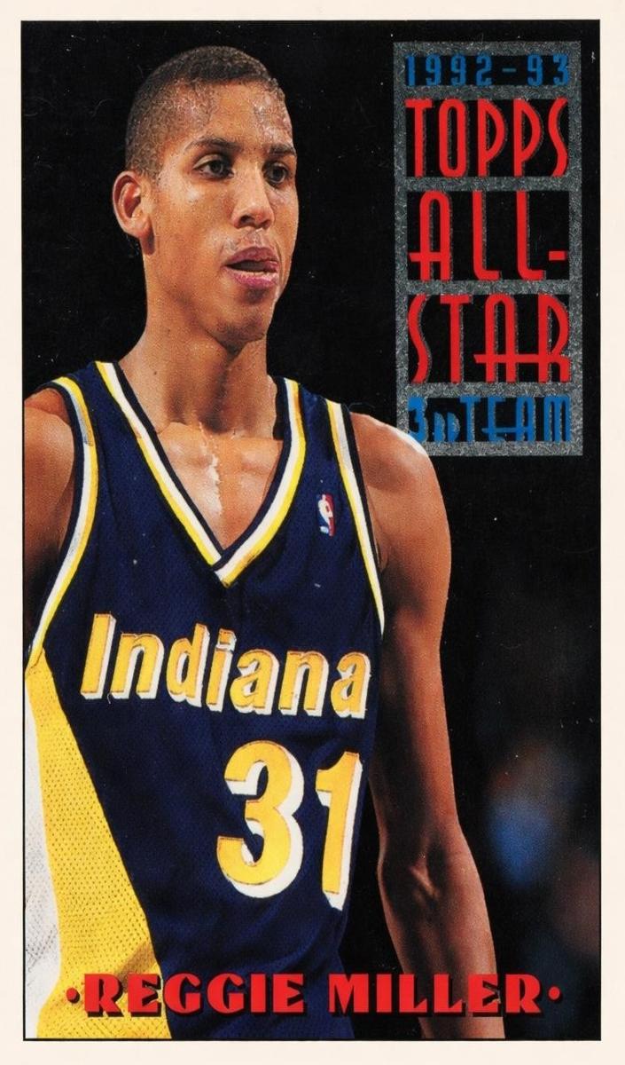 1993 Topps Basketball All-Star Reggie Miller #133 PSA 9